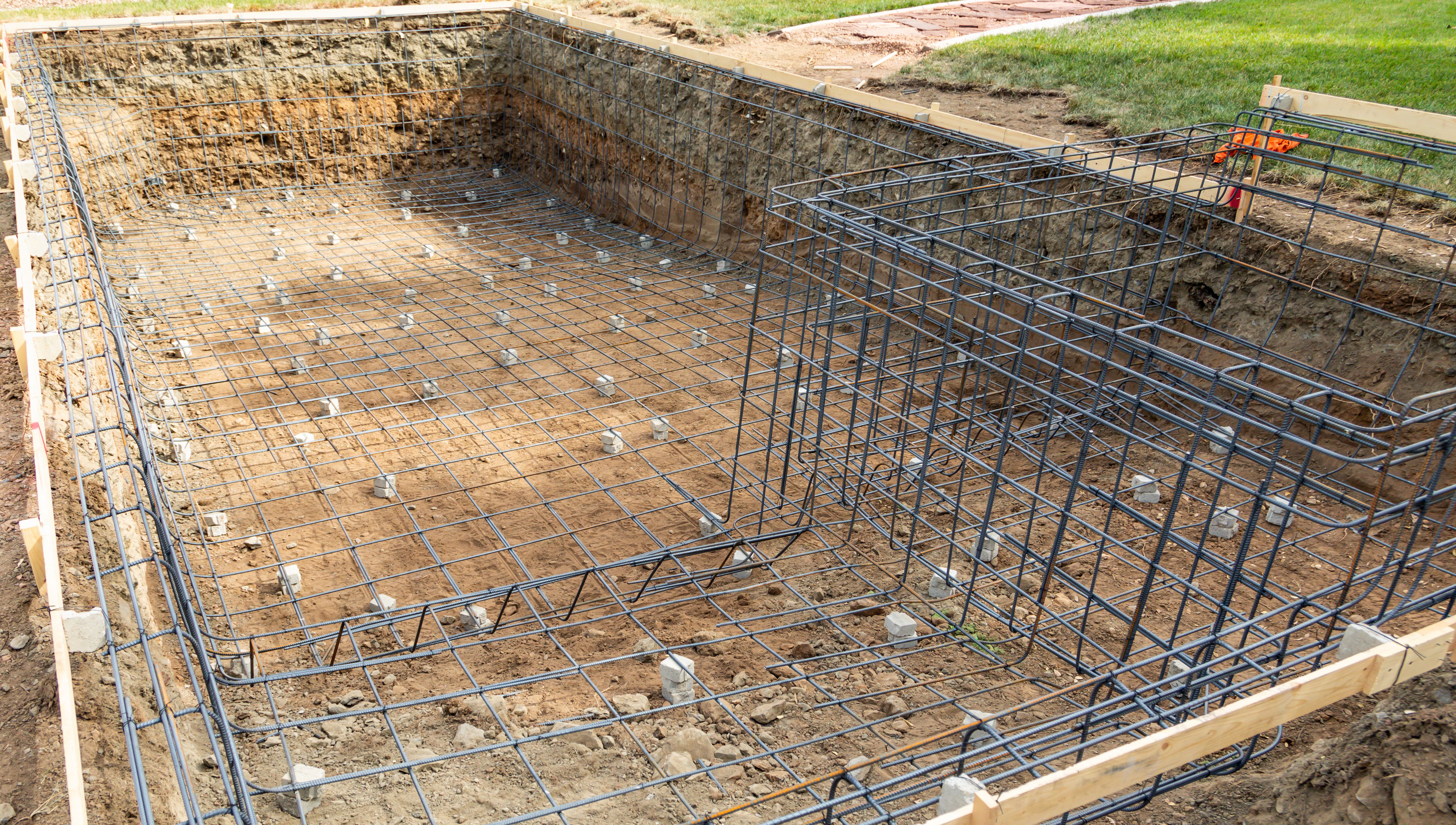 diy inground concrete pool